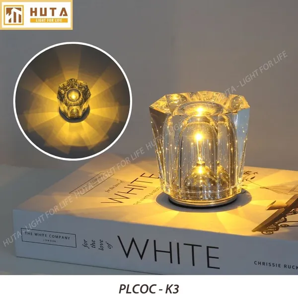 Đèn Bàn Led Quầy Bar, Quán Bar, Nhà Hàng Pin Sạc Tích Điện Mã PLCOC