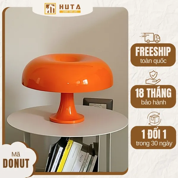 Đèn Bàn Trang Trí HUTA Light For Life LUMO Decor Phòng, Điều Chỉnh Độ Sáng