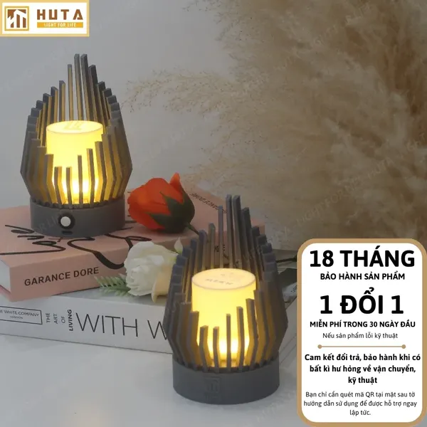 Đèn Decor In 3D Huta Light For Life Khởi Sắc Trang Trí Bàn Làm Việc, Góc Nhỏ Phòng Ngủ
