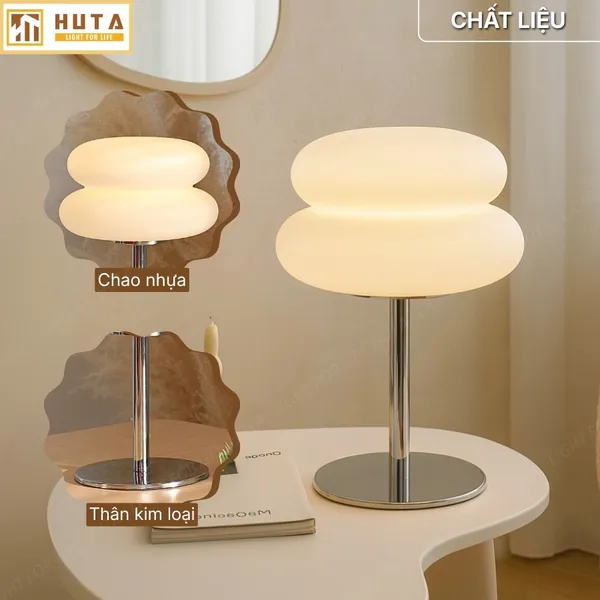 Đèn Bàn Trang Trí HUTA Light For Life BREAD Decor Phòng, Điều Chỉnh Độ Sáng Linh Hoạt
