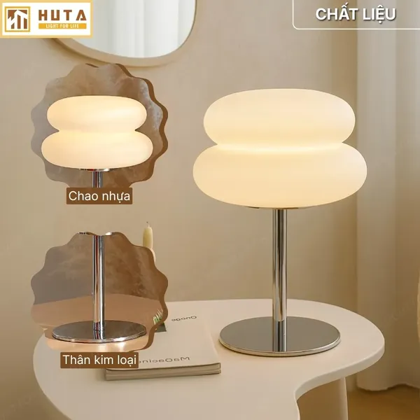 Đèn Bàn Trang Trí HUTA Light For Life BREAD Decor Phòng, Điều Chỉnh Độ Sáng Linh Hoạt
