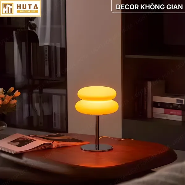 Đèn Bàn Trang Trí HUTA Light For Life BREAD Decor Phòng, Điều Chỉnh Độ Sáng Linh Hoạt
