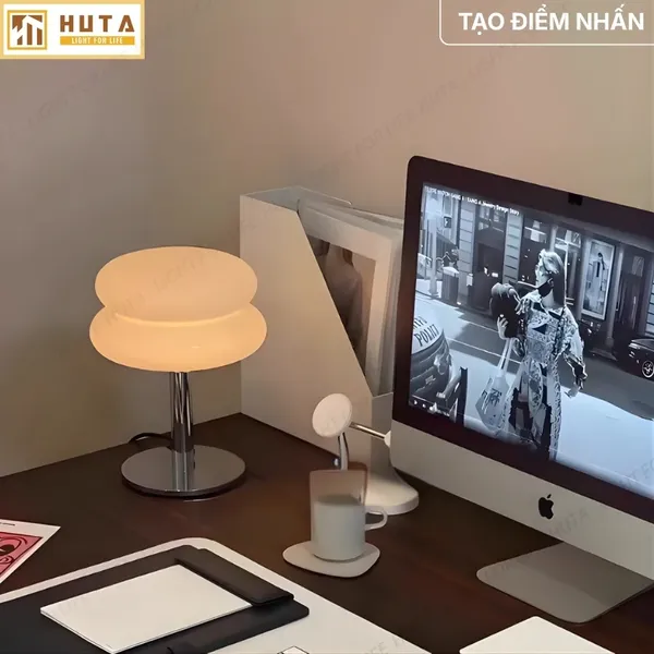 Đèn Bàn Trang Trí HUTA Light For Life BREAD Decor Phòng, Điều Chỉnh Độ Sáng Linh Hoạt