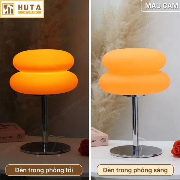 Đèn Bàn Trang Trí HUTA Light For Life BREAD Decor Phòng, Điều Chỉnh Độ Sáng Linh Hoạt