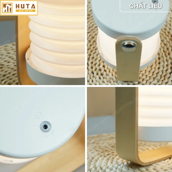 Đèn Bàn Đọc Sách HUTA Light For Life DS1 Đổi Kiểu Đa Dạng, Tăng Giảm 3 Mức Sáng, Decor Trang Trí