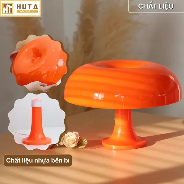 Đèn Bàn Trang Trí HUTA Light For Life LUMO Decor Phòng, Điều Chỉnh Độ Sáng