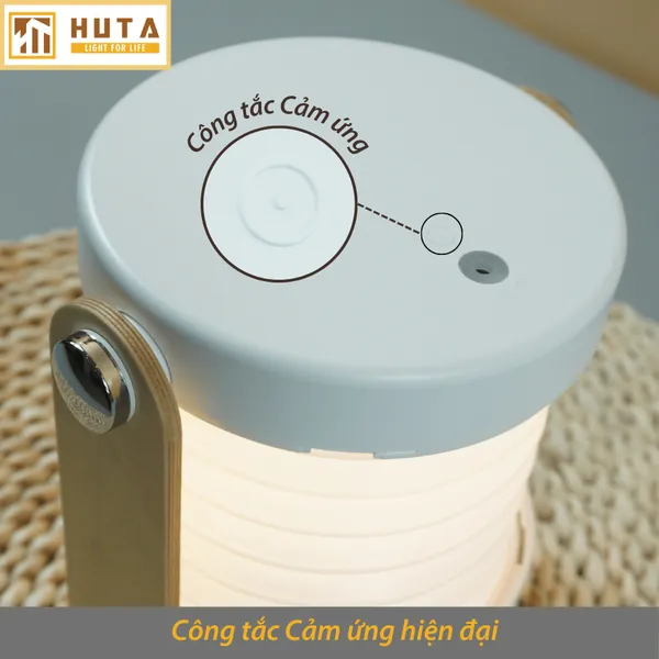 Đèn Bàn LED HUTA Light For Life DS01 Đổi Kiểu Đa Dạng, Tăng Giảm 3 Mức Sáng, Decor Trang Trí