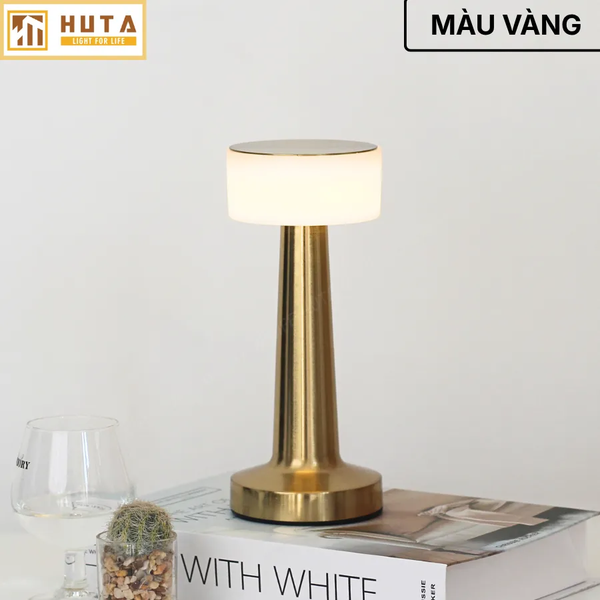 Đèn Bàn Trang Trí HUTA Light For Life RESTA Chạm Cảm Ứng, Điều Chỉnh Độ Sáng, Bảo Hành 18 Tháng