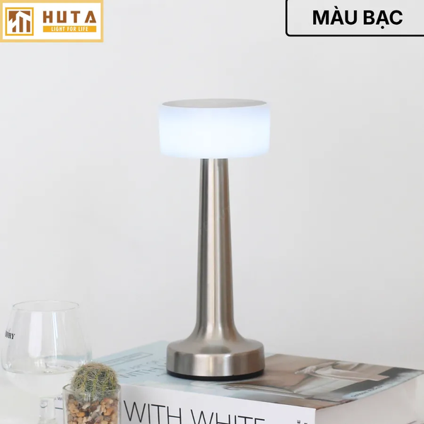 Đèn Bàn Trang Trí HUTA Light For Life RESTA Chạm Cảm Ứng, Điều Chỉnh Độ Sáng, Bảo Hành 18 Tháng