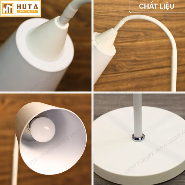 Đèn Cây Đứng Đọc Sách HUTA Light For Life KT5 Trang Trí Phòng Khách Phong Cách Bắc Âu Ba Màu Sáng