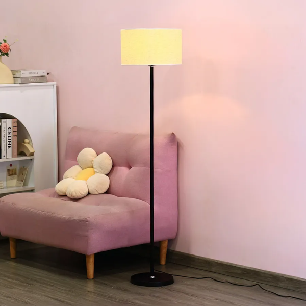 Đèn Cây Đứng HUTA Light For Life KT4 Thân Kim Loại, Điều Chỉnh Ánh Sáng Vàng