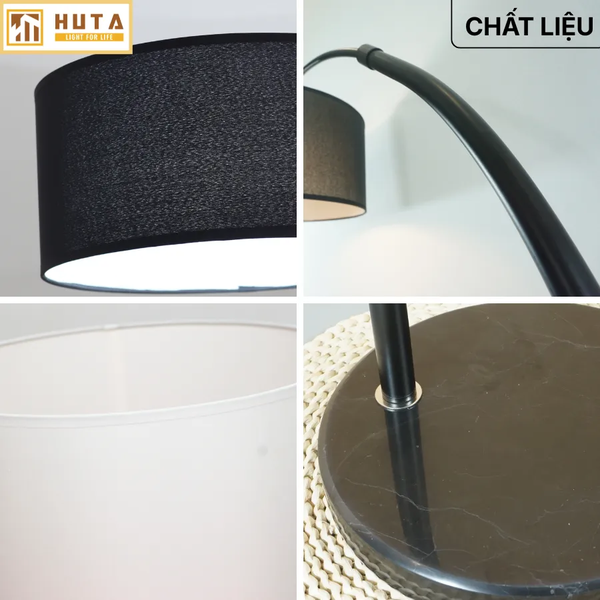 Đèn Cây Đứng HUTA Light For Life KC2 Thân Thép Chống Gỉ, Bóng Led Ánh Sáng Vàng