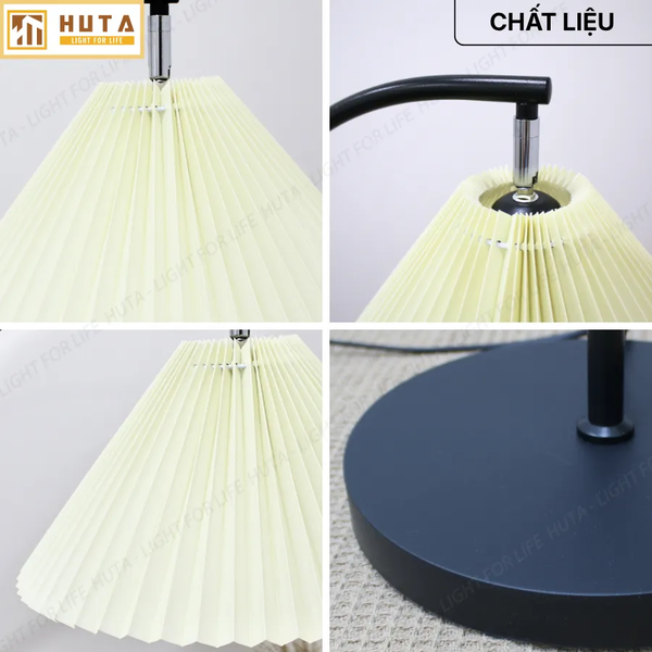 Đèn Cây Đứng Decor HUTA Light For Life KC6 Thân Kim Loại Cong, 3 Màu Ánh Sáng, Bảo Hành 24 Tháng