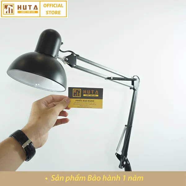 Đèn Cây Đứng HUTA KC1 Khớp Nối Cong Điều Chỉnh, Thân Thép, Kiểu Dáng Pixar