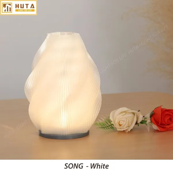 Đèn decor in 3D HUTA Light For Life SÓNG trang trí bàn làm việc, góc nhỏ phòng ngủ