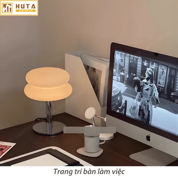 Đèn Bàn Trang Trí HUTA Light For Life BREAD Decor Phòng, Điều Chỉnh Độ Sáng Linh Hoạt