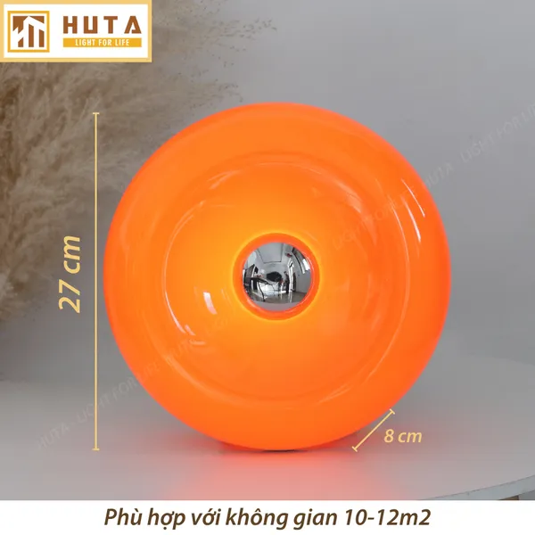Đèn Bàn Trang Trí HUTA Light For Life DONUT Phong Cách Hiện Đại, Decor Phòng, Điều Chỉnh Độ Sáng