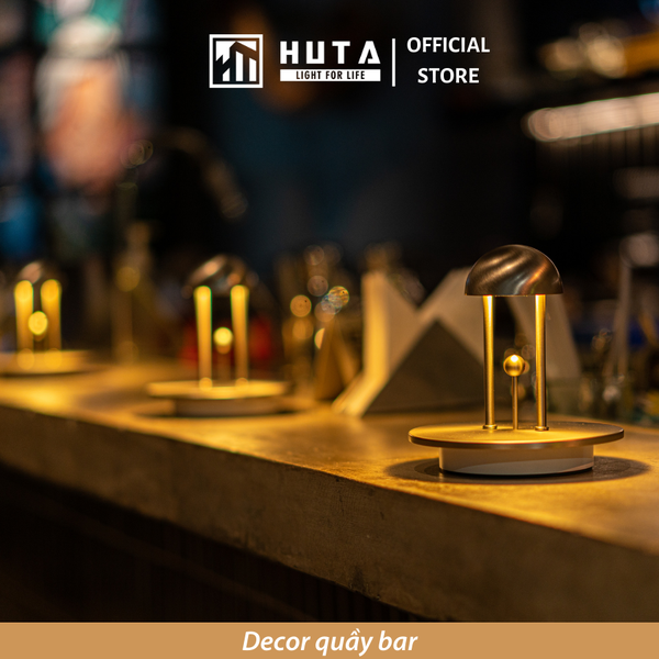 Đèn Bàn Led Quầy Bar, Nhà Hàng Pin Sạc Tích Điện Mã RESCHUONG