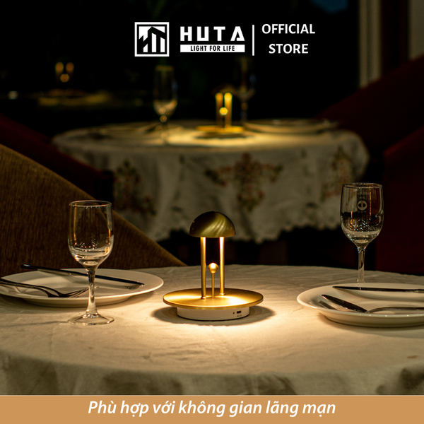 Đèn Bàn Led Quầy Bar, Nhà Hàng Pin Sạc Tích Điện Mã RESCHUONG