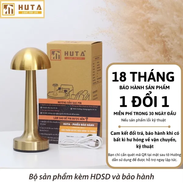 Đèn Bàn Led Quầy Bar, Quán Bar, Nhà Hàng Pin Sạc Tích Điện Mã RESNON