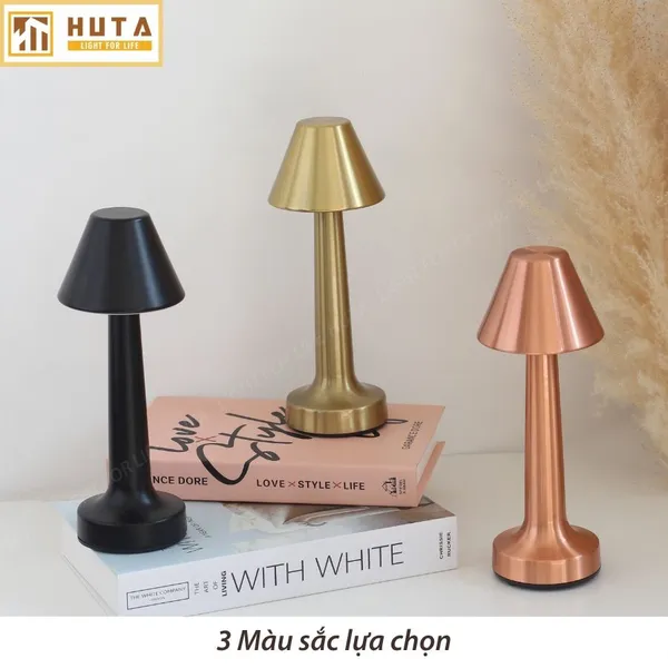 Đèn Bàn Led Quầy Bar, Quán Bar, Nhà Hàng Pin Sạc Tích Điện Mã RESNONCUT