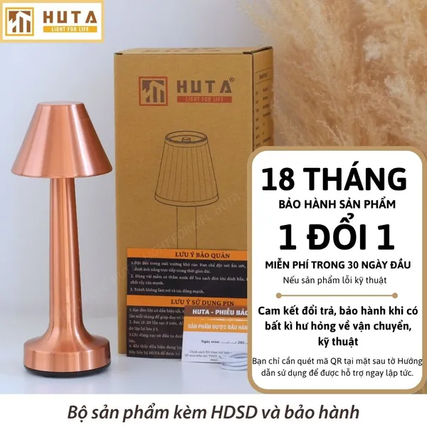 Đèn Bàn Led Quầy Bar, Quán Bar, Nhà Hàng Pin Sạc Tích Điện Mã RESNONCUT