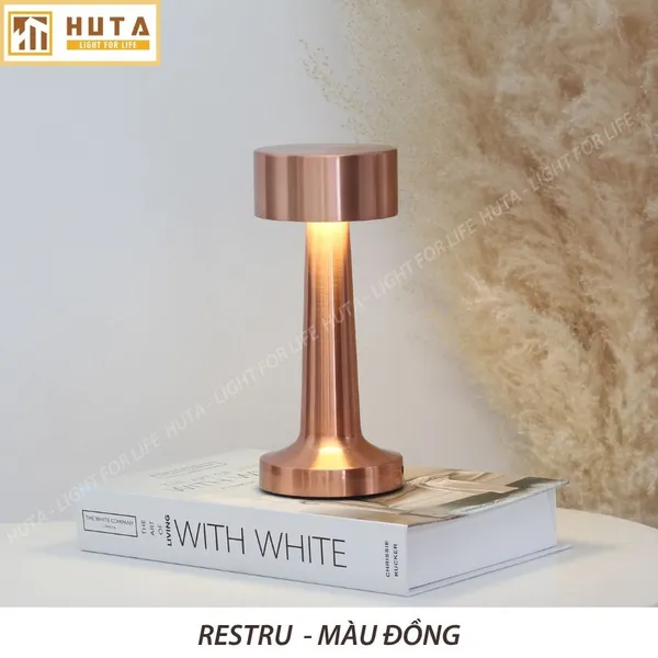 Đèn Bàn Led Quầy Bar, Quán Bar, Nhà Hàng Pin Sạc Tích Điện Mã RESTRU