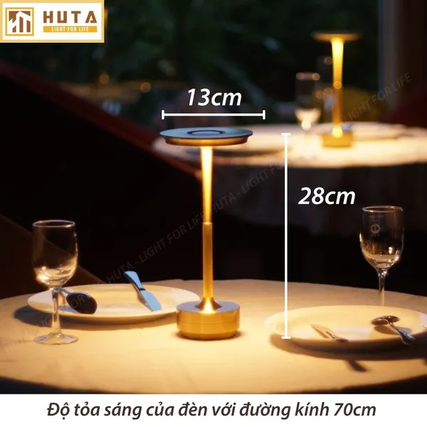 Đèn Led Để Bàn Quán Bar, Nhà Hàng Và Khách Sạn AL4 Mới Nhất 2025