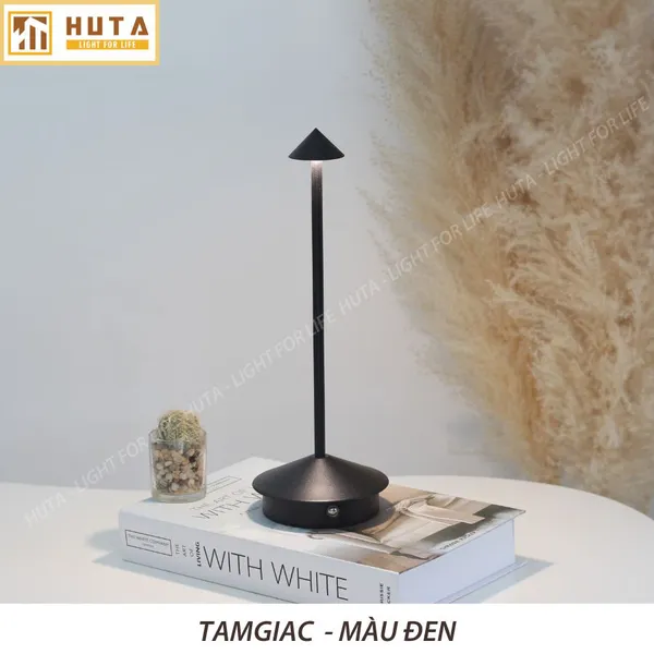 Đèn Bàn Led Quầy Bar, Quán Bar, Nhà Hàng Pin Sạc Tích Điện Mã TAMGIAC