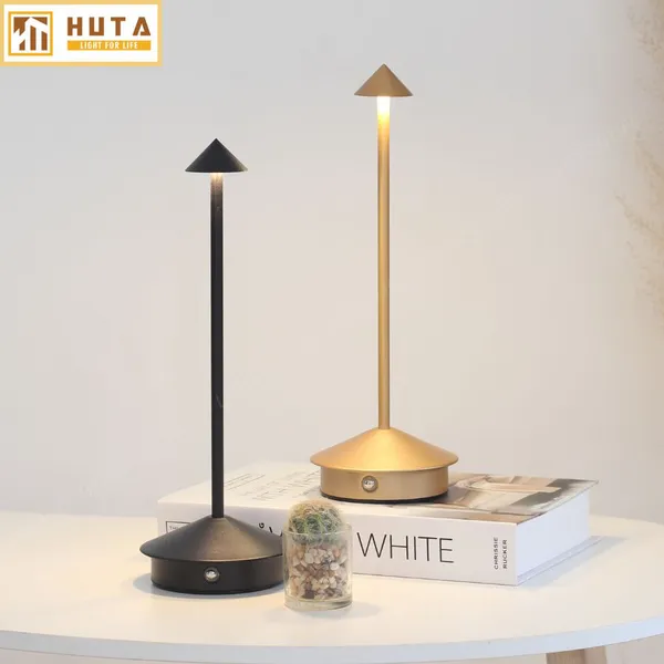 Đèn Bàn Led Quầy Bar, Quán Bar, Nhà Hàng Pin Sạc Tích Điện Mã TAMGIAC