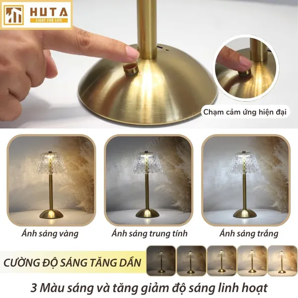 Đèn Led Quầy Bar Huta Light For Life RESBED3 Cảm Ứng Tích Điện, Điều Chỉnh Ánh Sáng Vàng