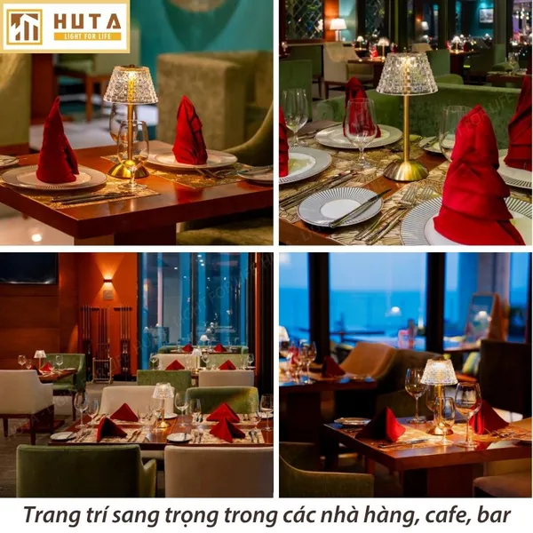 Đèn Led Quầy Bar Huta Light For Life RESBED3 Cảm Ứng Tích Điện, Điều Chỉnh Ánh Sáng Vàng