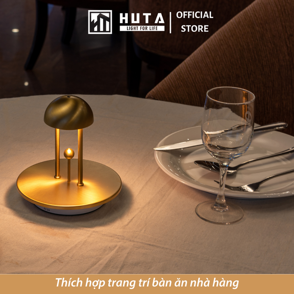 Đèn Bàn Led Quầy Bar, Nhà Hàng Pin Sạc Tích Điện Mã RESCHUONG