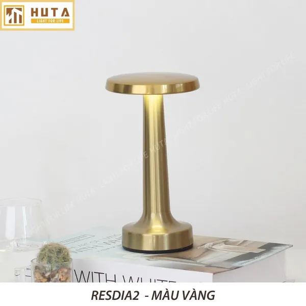 Đèn Bàn Led Quầy Bar, Quán Bar, Nhà Hàng Pin Sạc Tích Điện Mã RESDIA2