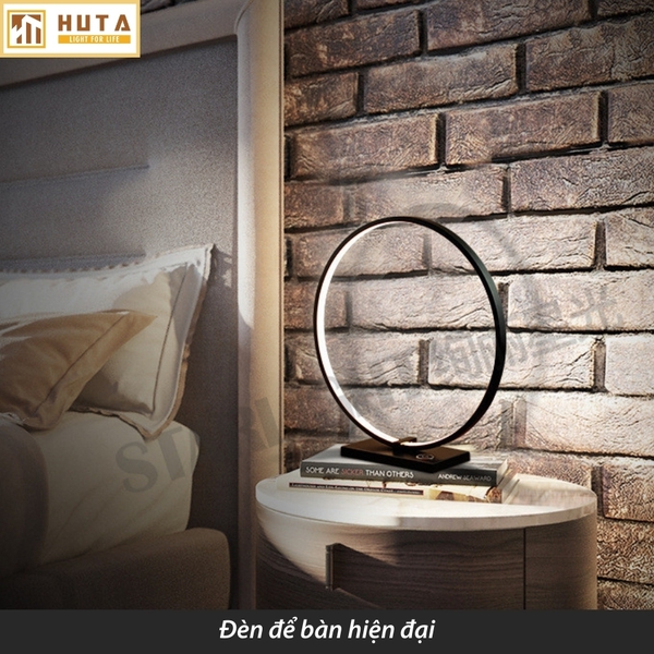 Đèn Bàn Trang Trí HUTA Light For Life Mã C01 Khung Nhôm Chắc Chắn, Điều Chỉnh Ánh Sáng