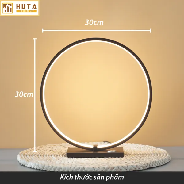 Đèn Bàn Trang Trí HUTA Light For Life Mã C01 Khung Nhôm Chắc Chắn, Điều Chỉnh Ánh Sáng