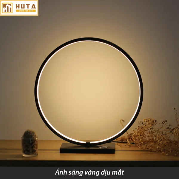 Đèn Bàn Trang Trí HUTA Light For Life Mã C01 Khung Nhôm Chắc Chắn, Điều Chỉnh Ánh Sáng
