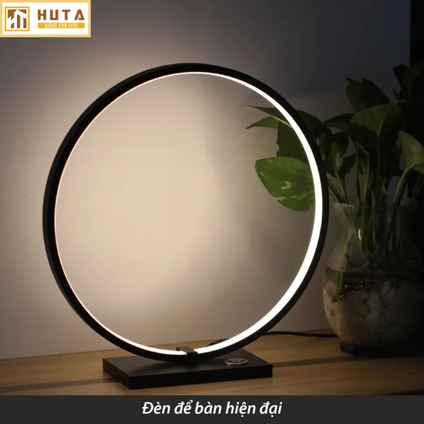 Đèn Bàn Trang Trí HUTA Light For Life Mã C01 Khung Nhôm Chắc Chắn, Điều Chỉnh Ánh Sáng