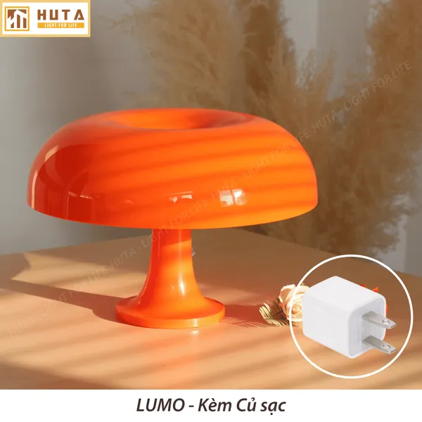 Đèn Bàn Trang Trí HUTA Light For Life LUMO Decor Phòng, Điều Chỉnh Độ Sáng