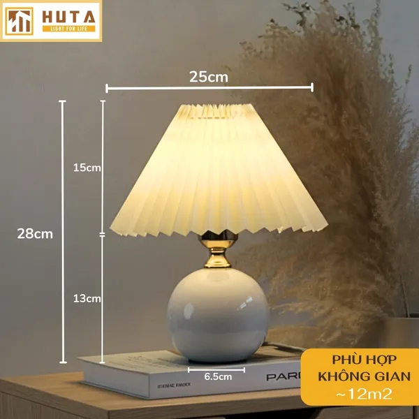Đèn Ngủ Để Bàn HUTA Light For Life S8 Ánh Sáng Vàng, Tiết Kiệm Điện, Bảo Hành 24 tháng