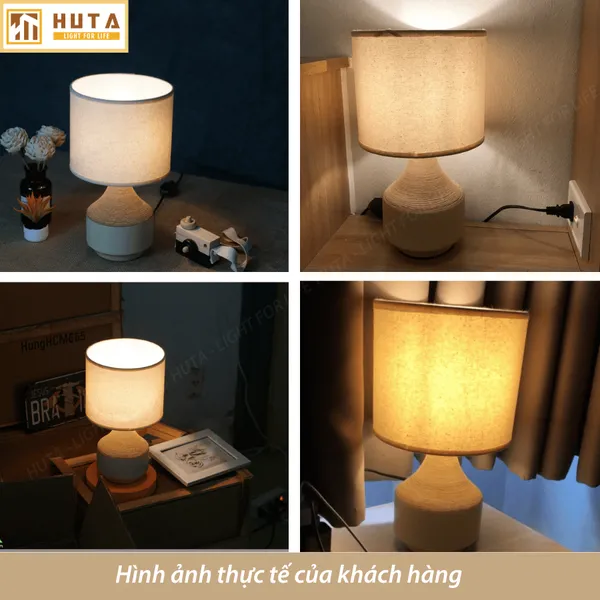 Đèn Ngủ Để Bàn HUTA Light For Life S14 Ánh Sáng Vàng, Điều Chỉnh Độ Sáng, Bảo Hành 24 Tháng