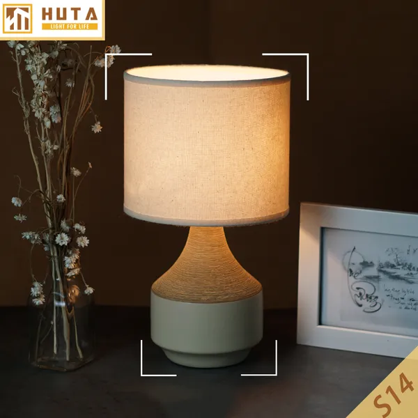 Đèn Ngủ Để Bàn Sứ HUTA S14
