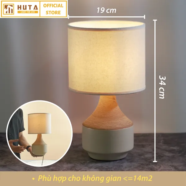 Đèn Ngủ Để Bàn Sứ HUTA S14