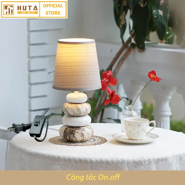 Đèn Ngủ Để Bàn Sứ HUTA S12