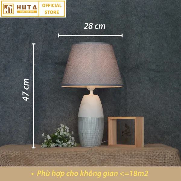 Đèn Ngủ Để Bàn Sứ HUTA S5