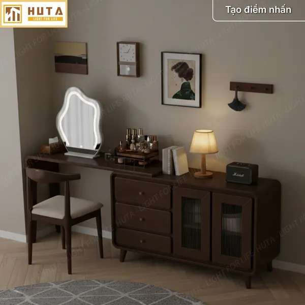 Đèn Ngủ Để Bàn HUTA Light For Life G2 Điều Chỉnh Độ Sáng, Ánh Sáng Vàng, Bảo Hành 24 Tháng