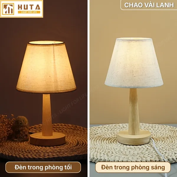 Đèn Ngủ Để Bàn HUTA Light For Life G2 Điều Chỉnh Độ Sáng, Ánh Sáng Vàng, Bảo Hành 24 Tháng