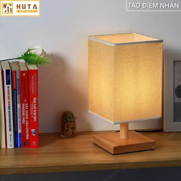 Đèn Ngủ Để Bàn HUTA Light For Life G3 Điều Chỉnh Độ Sáng, Đầu Cắm Điện 2 Chấu 220v