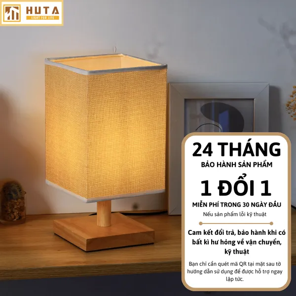 Đèn Ngủ Để Bàn HUTA Light For Life G3 Điều Chỉnh Độ Sáng, Đầu Cắm Điện 2 Chấu 220v