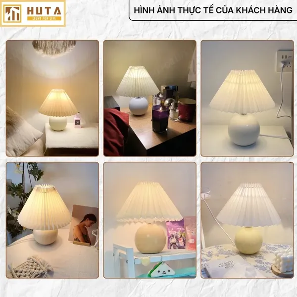 Đèn Ngủ Để Bàn HUTA Light For Life S8 Ánh Sáng Vàng, Tiết Kiệm Điện, Bảo Hành 24 tháng